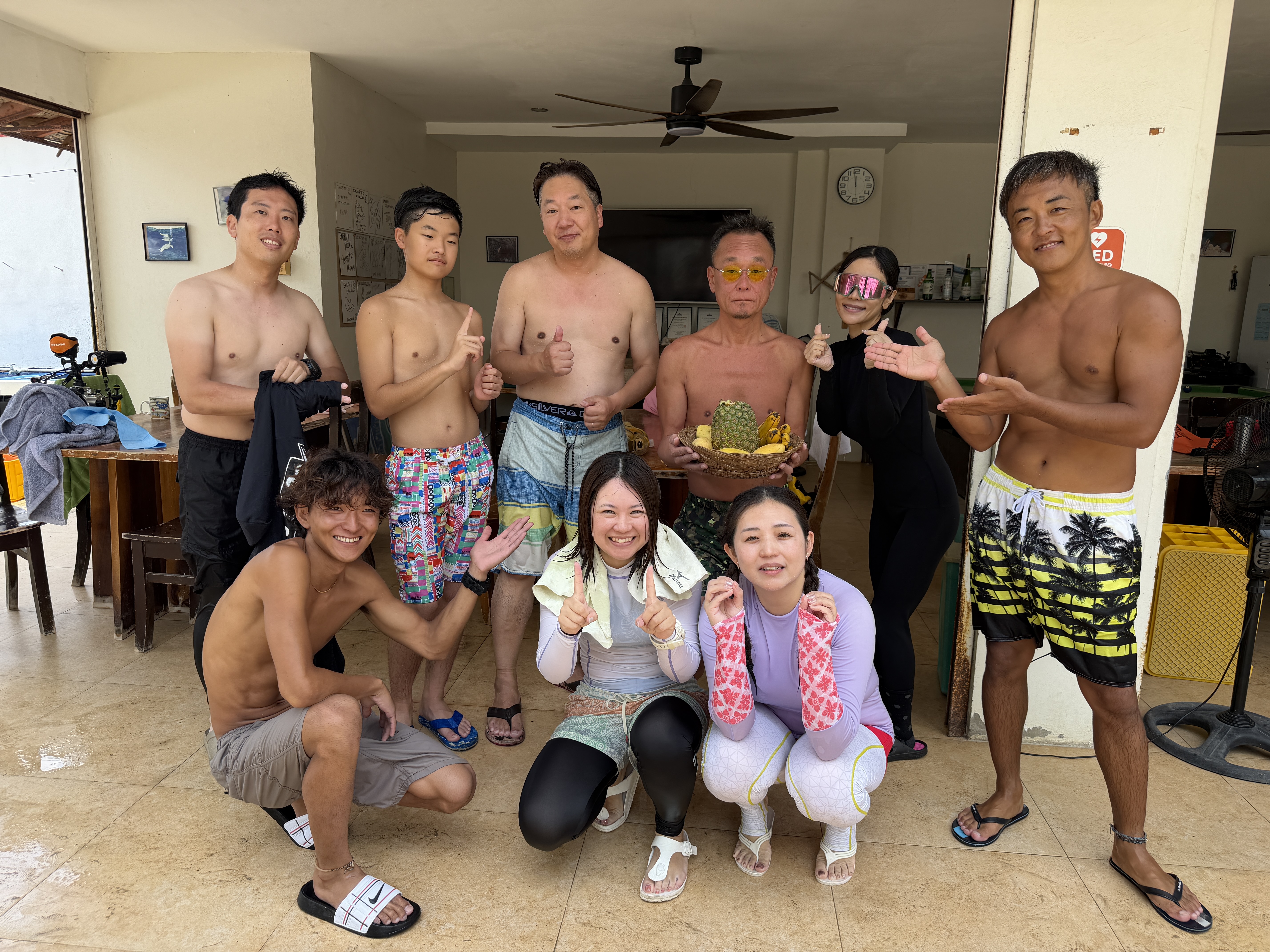 1100ダイビング